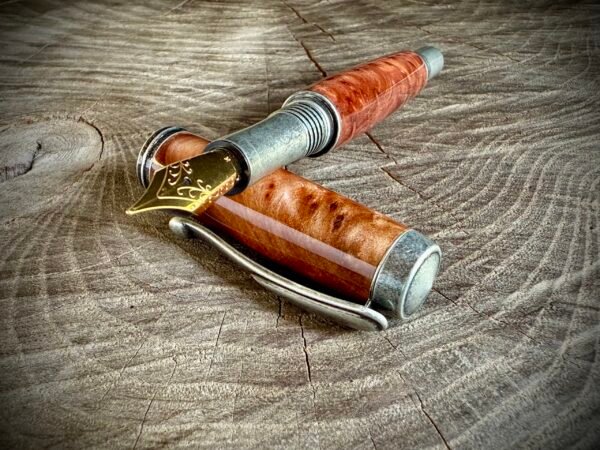 Redwood Burl Fountain Pen