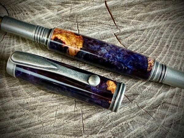Purple Burl Fountain Pen