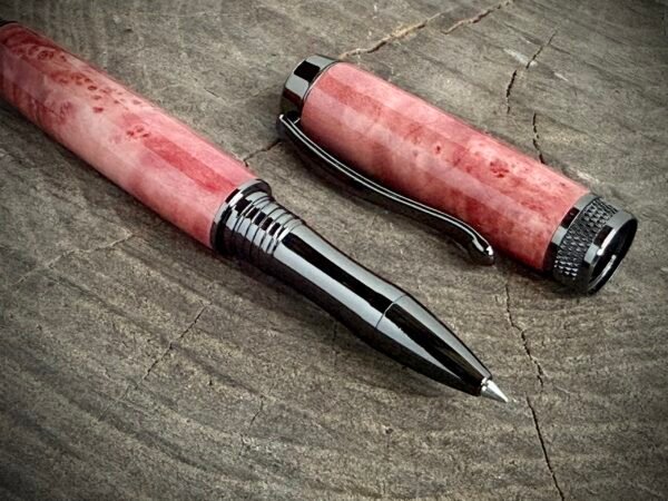 Red Boxelder Burl Rollerball