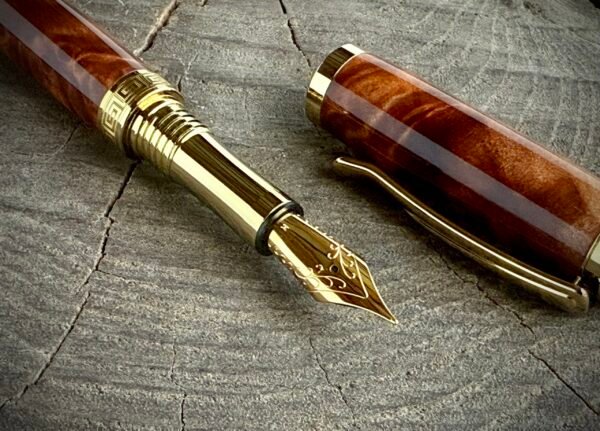 Redwood Burl Fountain Pen