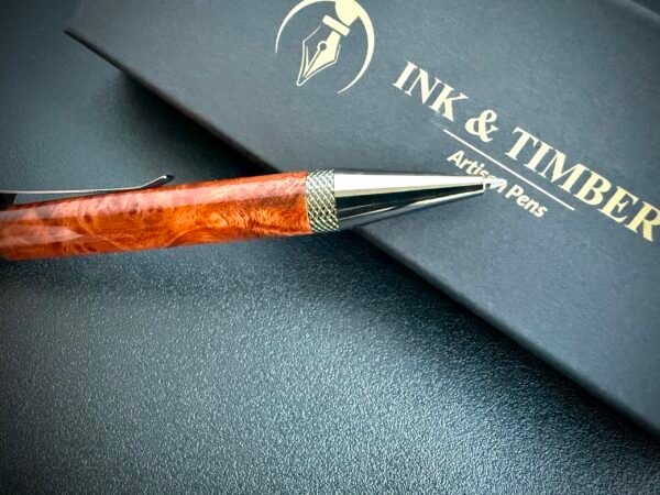 Amboyna Burl Ballpoint Pen