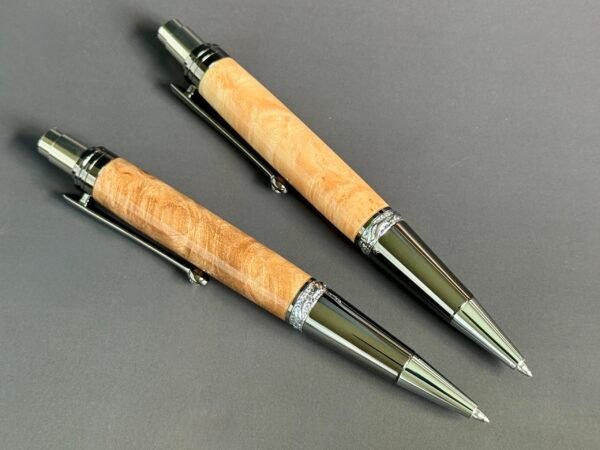 Maple Burl Click Pen