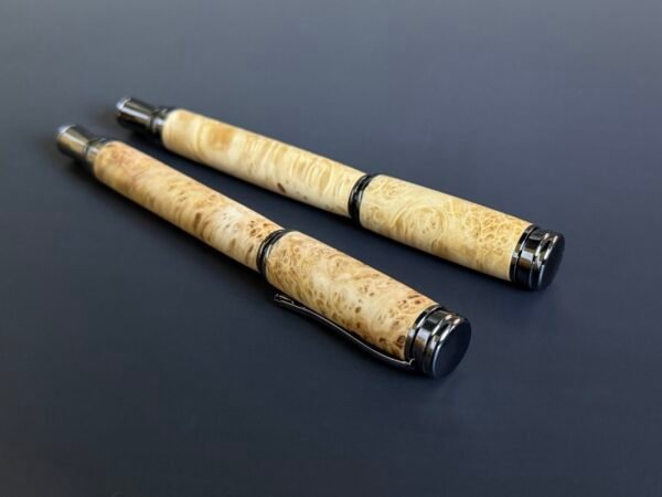 Boxelder Burl Rollerball with Magnetic Cap