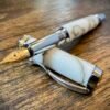 #0401 Gold Marble Convertible Pen