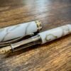 #0401 Gold Marble Convertible Pen