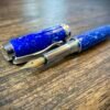 #399 Blue with Silver Fleck Convertible Pen