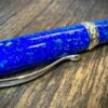#399 Blue with Silver Fleck Convertible Pen