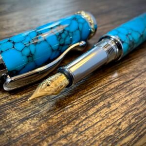 #0400 Faux Turquoise Convertible Pen