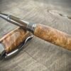 Sindora Burl Rollerball Pen in Gunmetal