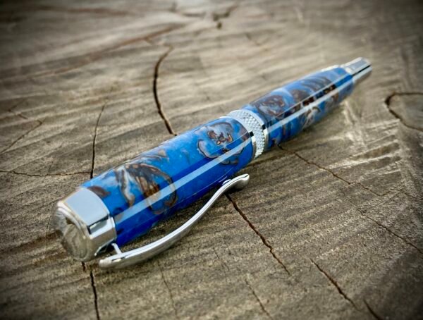 Blue Pinecone Rollerball