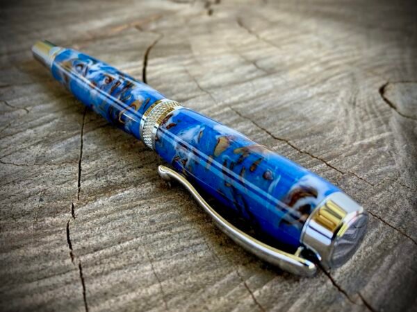 Blue Pinecone Rollerball