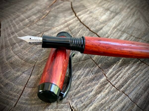 Convertible Padauk Wooden Pen