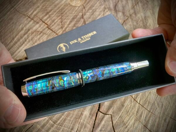 Ink and Timber Pen Box Abalone