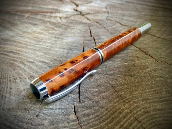 Thuya Burl Fountain Pen with Jowo Nib