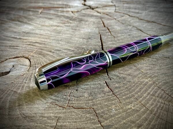 Purple Ribbon Fountain Pen with Jowo Nib