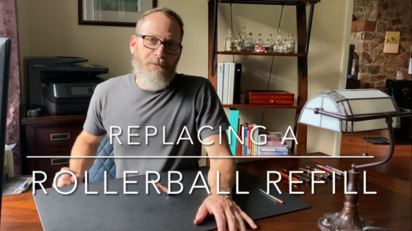 Replacing a Rollerball Refill