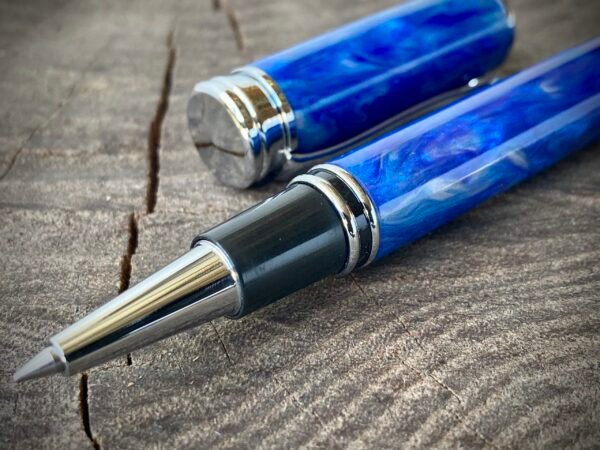 Blue Resin Rollerball