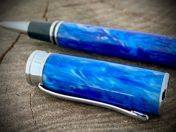 Blue Resin Rollerball