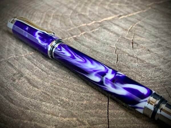 Purple Resin Rollerball