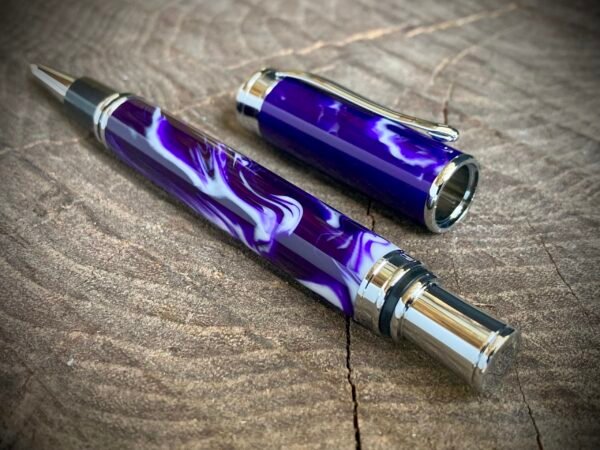 Purple Resin Rollerball