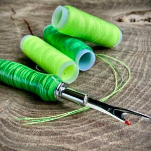 Green Thread Sewing Tool