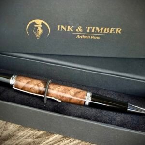 Walnut Click Pen