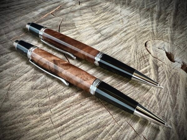 Walnut Click Pen