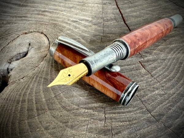Redwood Burl Fountain Pen