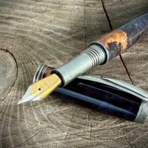 Purple Burl Fountain Pen