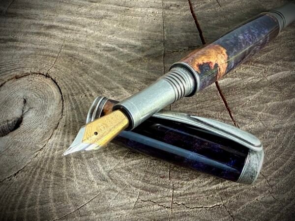 Purple Burl Fountain Pen