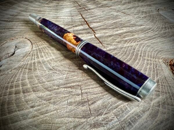 Purple Burl Fountain Pen