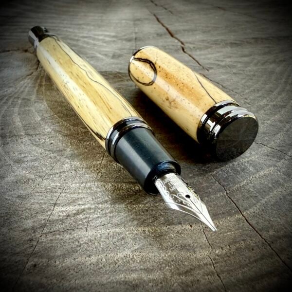 Spalted Tamarind Magnetic Fountian Pen