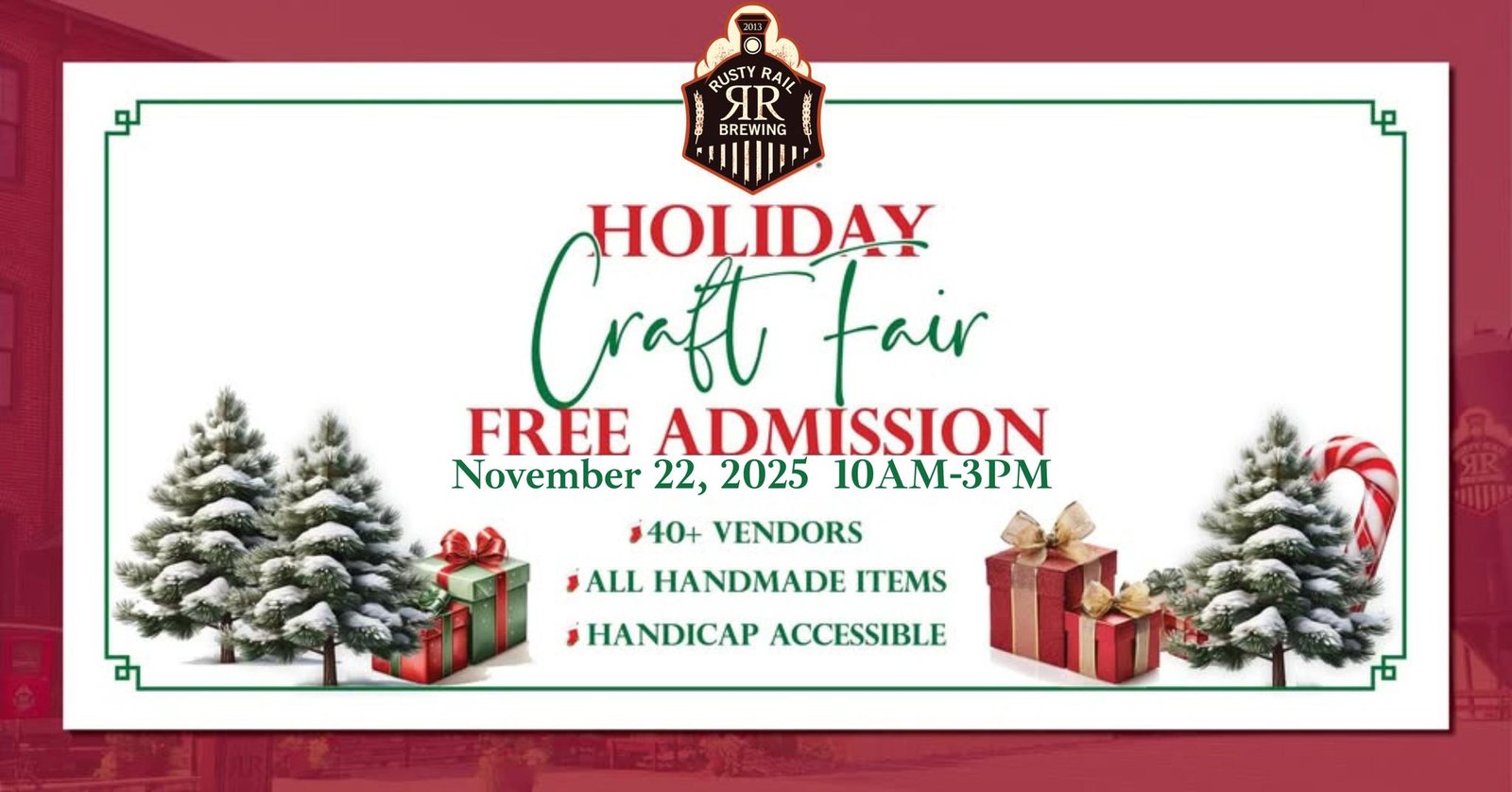 Rusty Rail Holiday Craft Show 2025