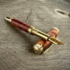 Redwood Burl Fountain Pen