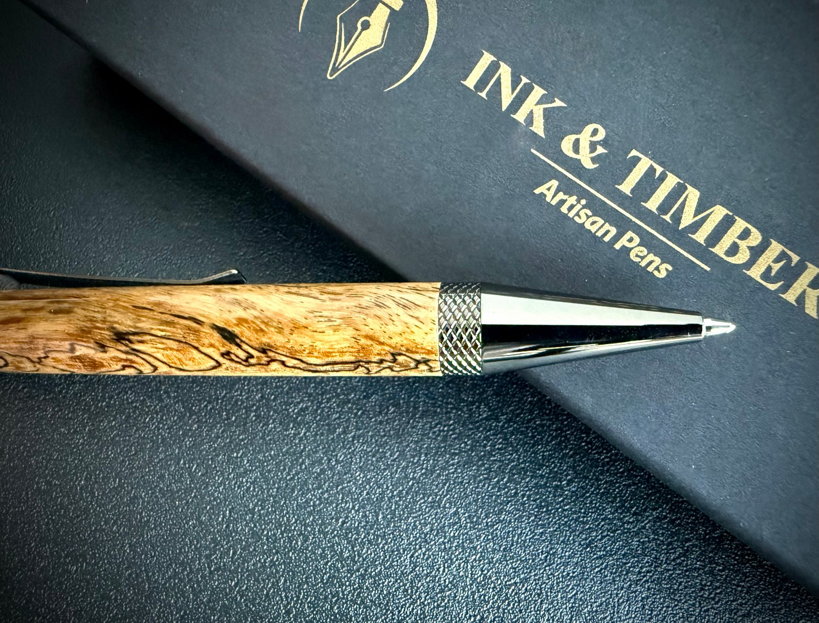 Spalted Tamarind Ballpoint Pen