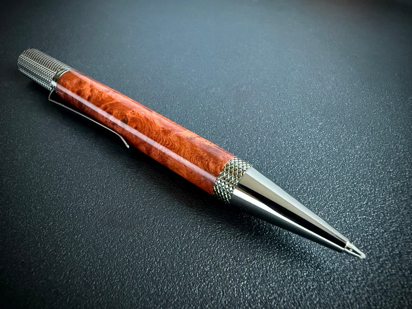 Amboyna Burl Ballpoint Pen - #0837