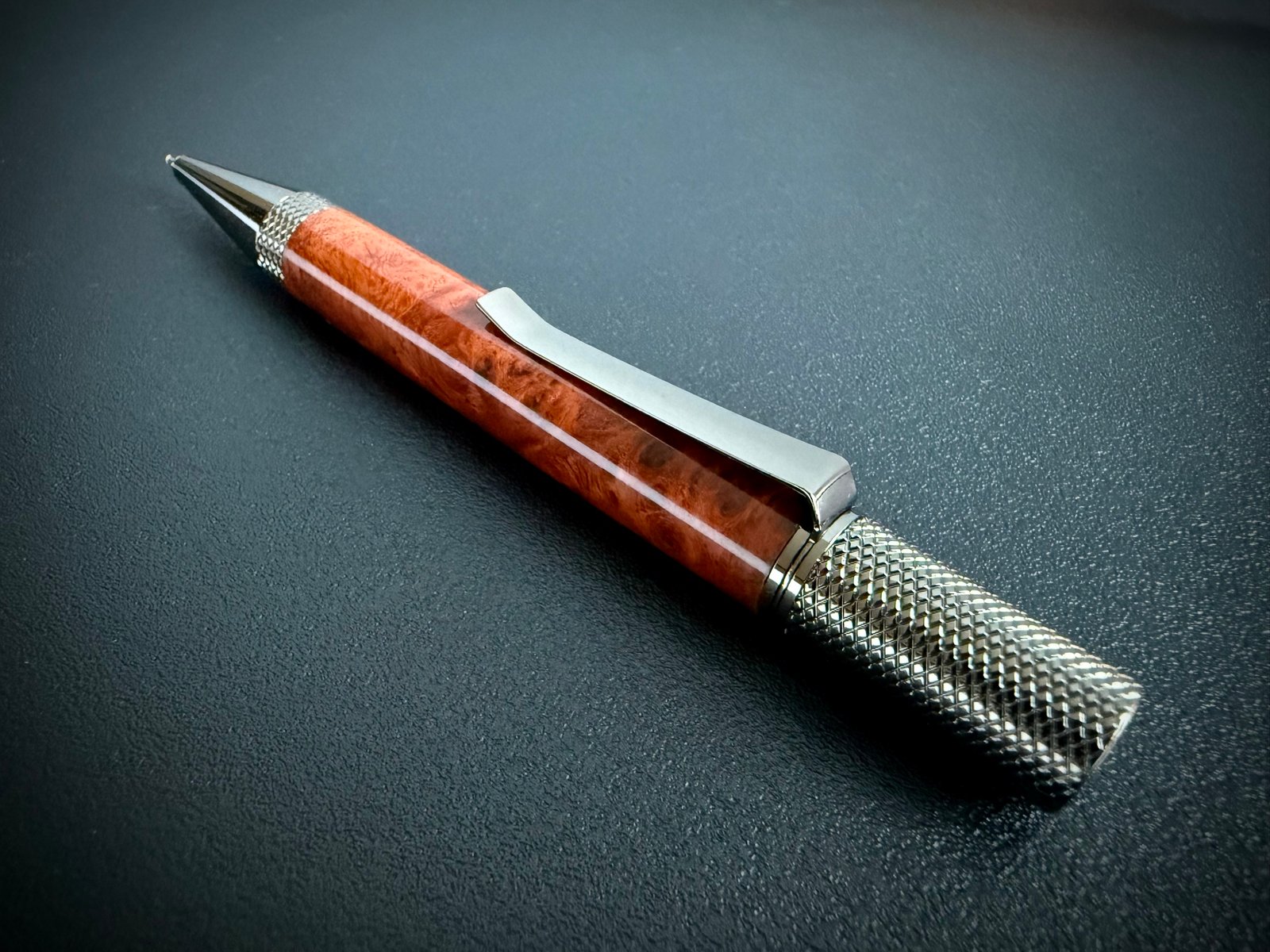 Amboyna Burl Ballpoint Pen - #0837