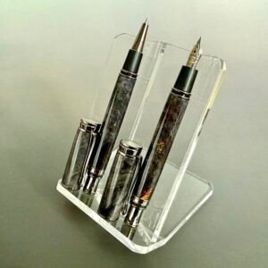 Black Burl Magnetic Pens