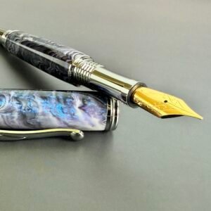 Stormy Night Swirl JoWo Fountain Pen