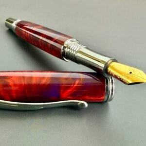 Amethyst Flame Fountain Pen
