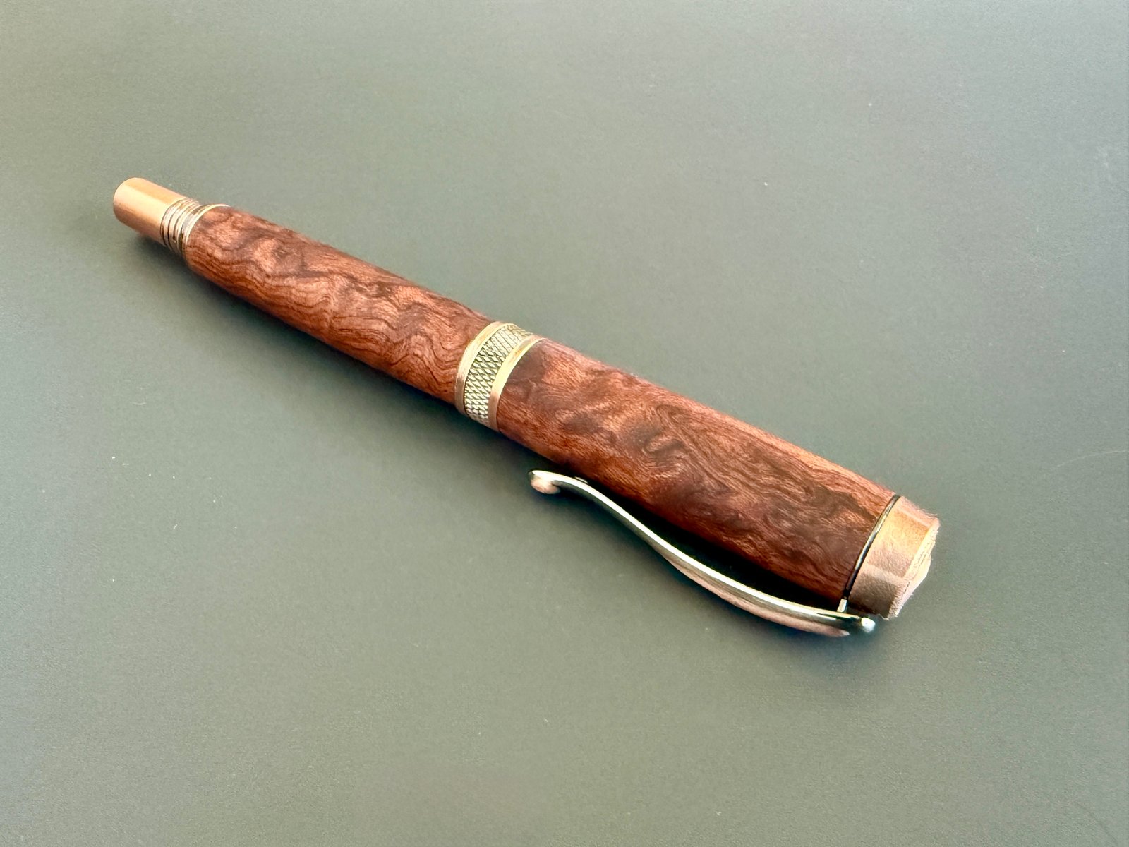Bubinga Pommele Rollerball