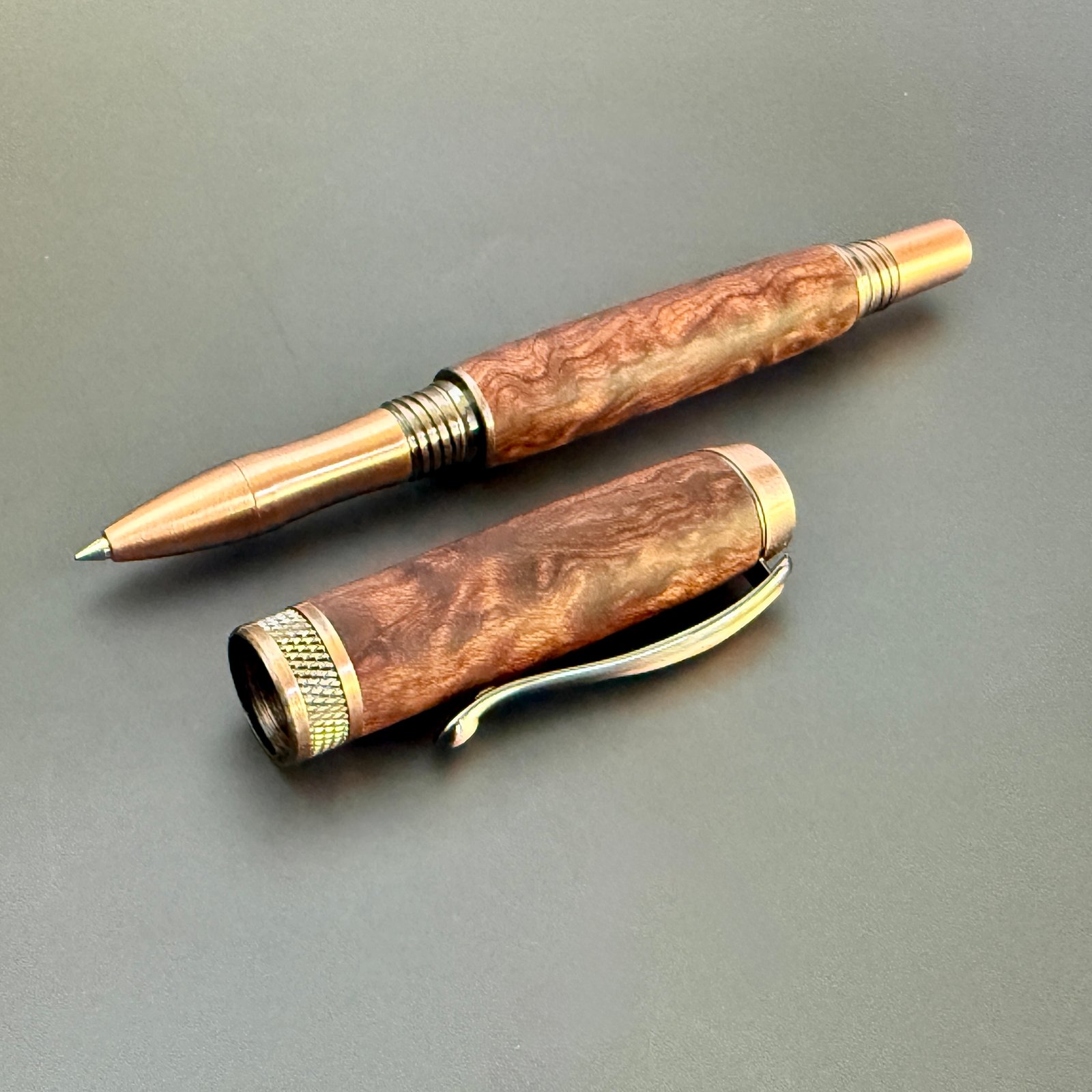 Bubinga Pommele Rollerball