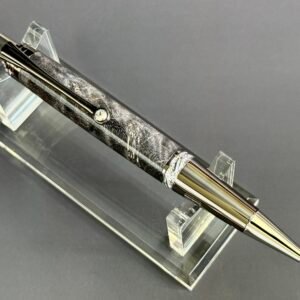Black Burl Click Pen