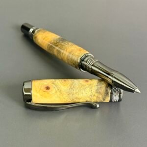 Buckeye Burl Capped Rollerball Pen